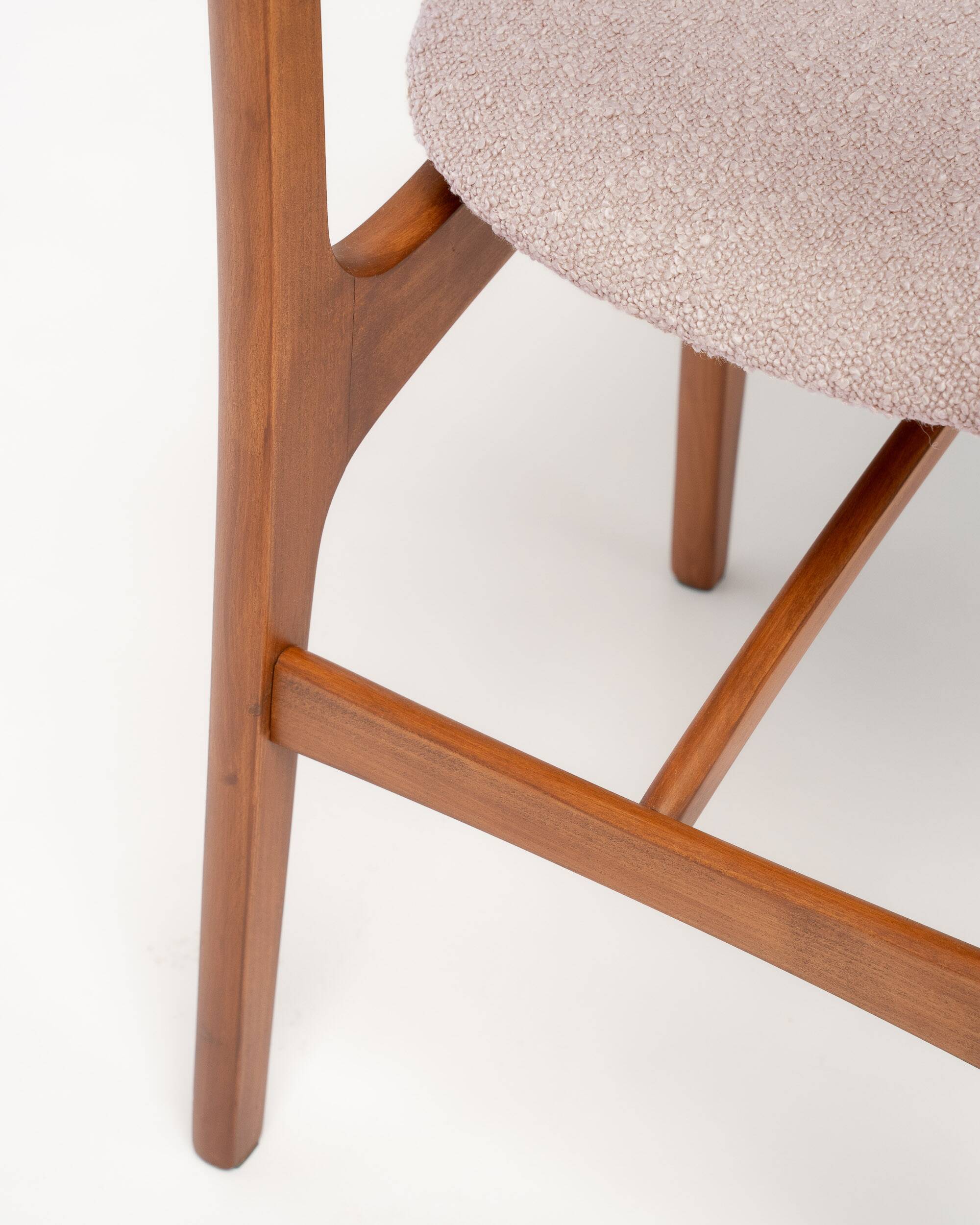 Chaise de salle à manger vintage par Hałas, restaurée