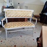 Bench jacob and joseph kohn art deco fabric
