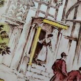 Gien Ludlow plate, hunting scene