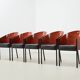 Philippe Starck Set of 5 Costes Dining Chairs for Driade Aleph Italy 1984