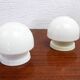 Pair of vintage wall or ceiling lights