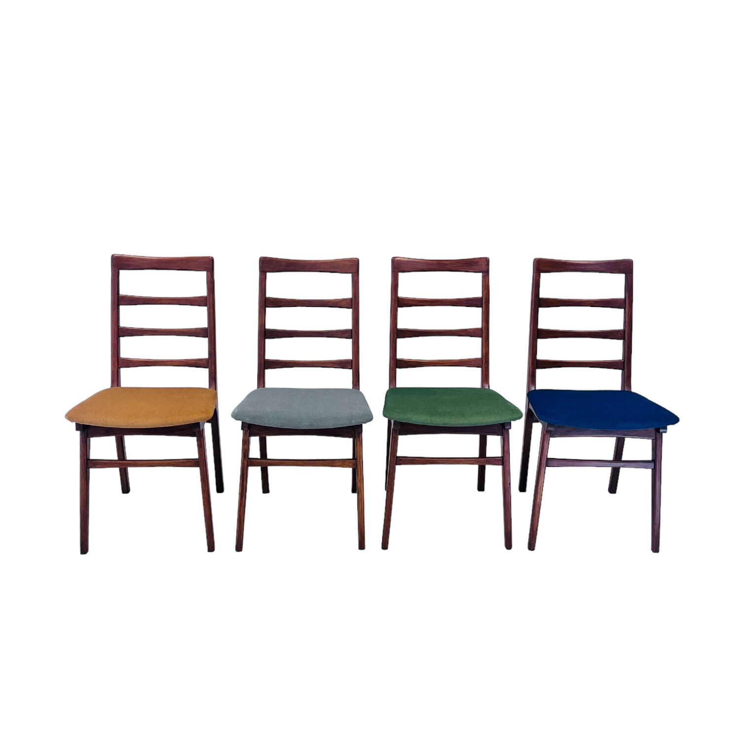Four elegant chairs from the mid-20th century