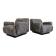Vintage armchairs By Eberhard Geißler, Oelsa, Germany, 1970s