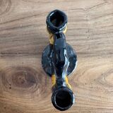 Double ceramic candle holder