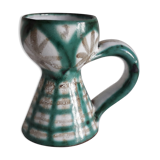 Ceramic candle holder by Robert Picault Vallauris vintage