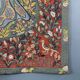 Medieval-style wall tapestry, courtly scene, 20th century
