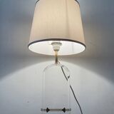 Lucite and brass lamp from the 70s