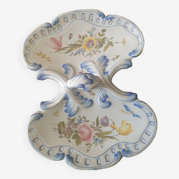 Plat ancien faience de charolles