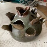 “Artichoke” vase in Vallauris stoneware