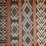 Vintage Moroccan Hanbel Rug - Handcrafted 1979 in Wool with Geometric Patterns 98x195cm