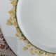 Set of 6 Limoges porcelain plates Haviland Hôtel Métropole Brussels