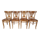 4 vintage bistro chairs