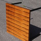 Table basse moderniste en palissandre de Rio, Mutz 1950s