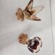2 small candle holders