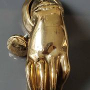Antique Hand Shaped Door Knocker/Knocker
