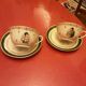 Porcelain Napoleon & Josephine tea cups