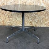 Segmented table by Charles & Ray Eames for Vitra Black Chrome