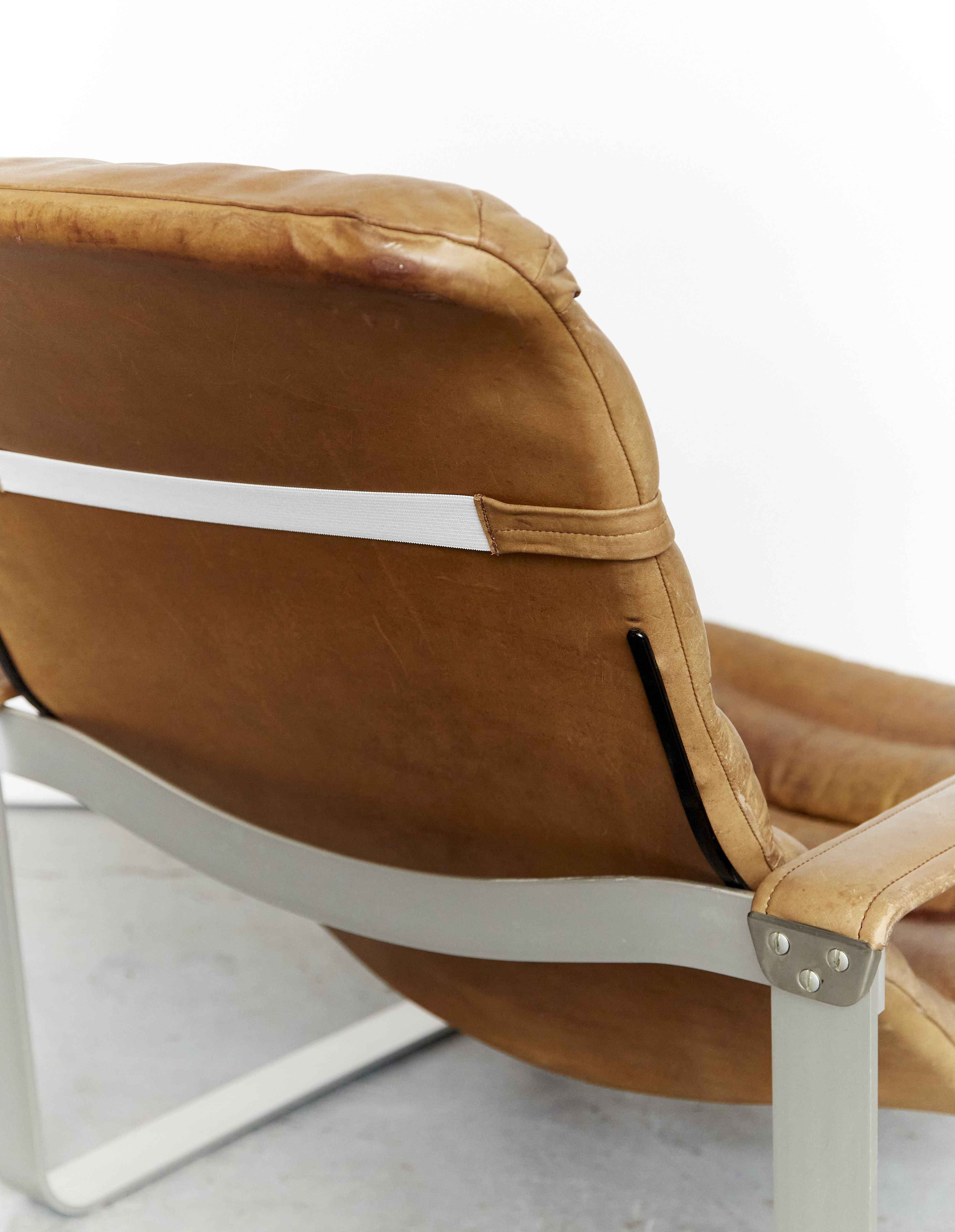 Pulkka Lounge armchair by Ilmari Lappalainen for Asko, 1968