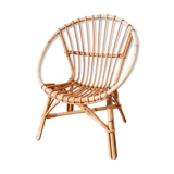 Basket child rattan armchair