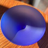 Frosted glass bowl
