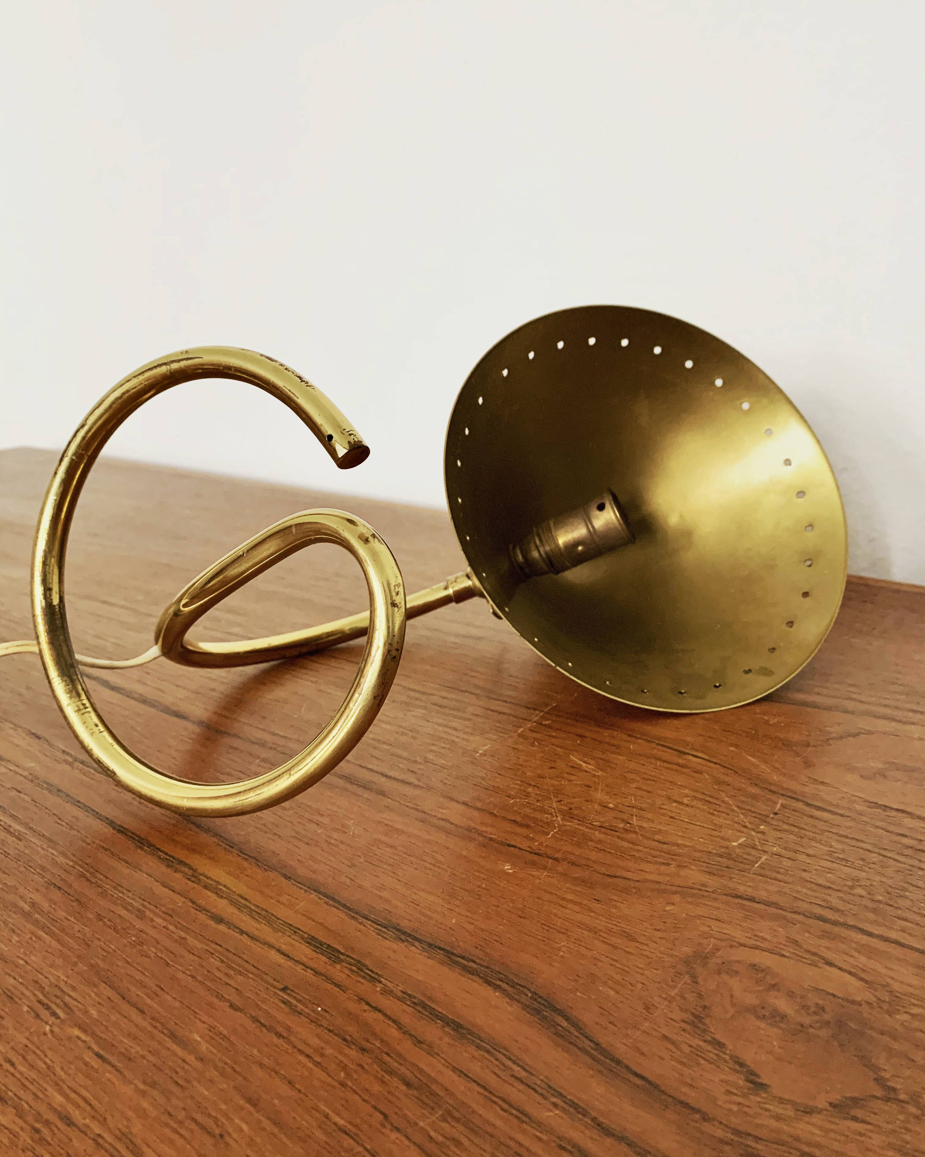 Swedish Brass Wall or Table Lamp