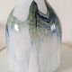 Grand vase en verre de Murano design années 70