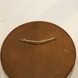 Mirror scandinavian teak round around 1960 - 60x60cm