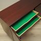 Mahogany cabinet, Danish design, 1970s, manufactured by Omann Jun