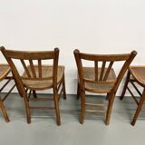 Set of 5 bistro chairs