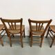 Set of 5 bistro chairs