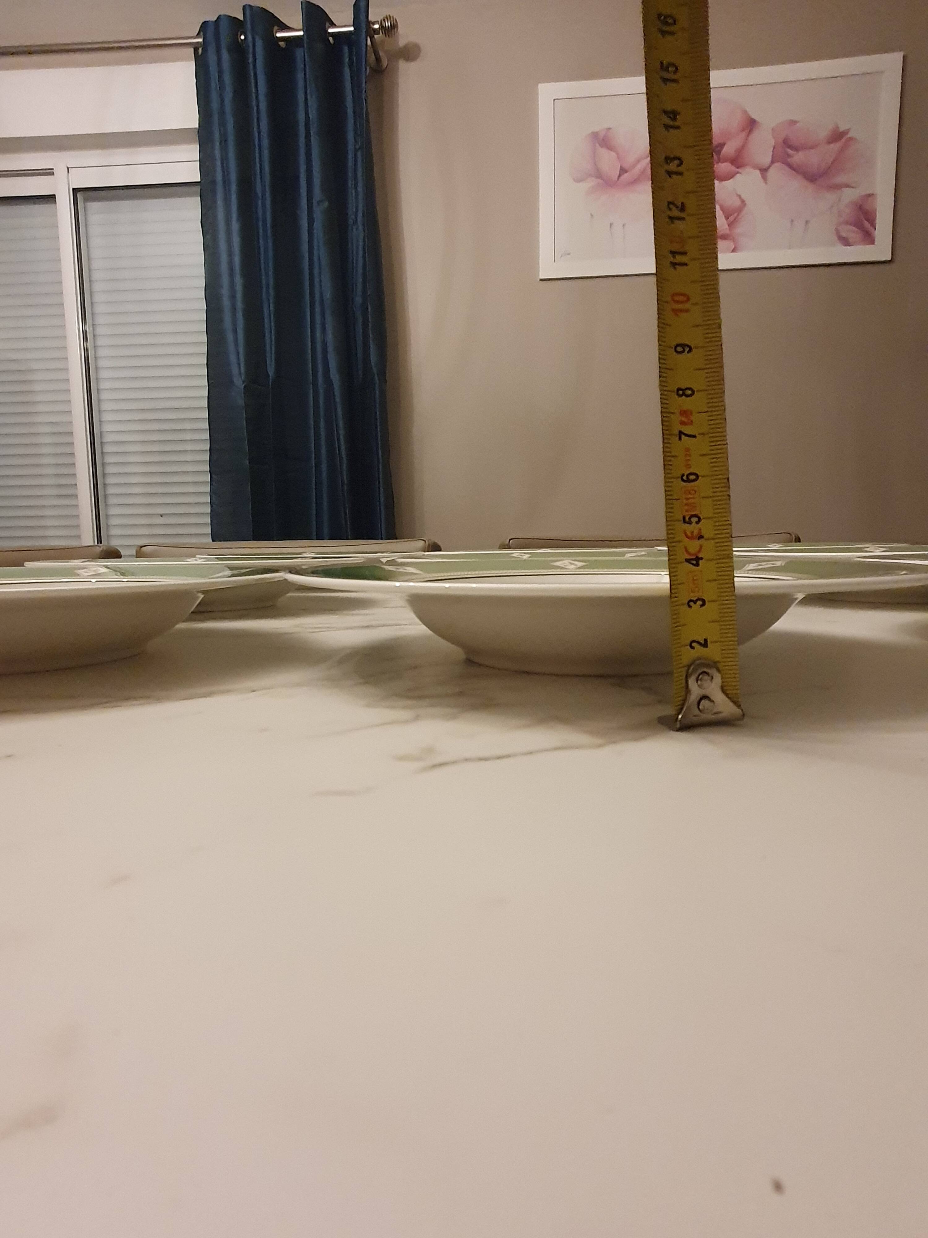 9 deep plates VILLEROY BOCH model EDEN