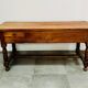 Grande table de ferme - merisier massif - patine superbe