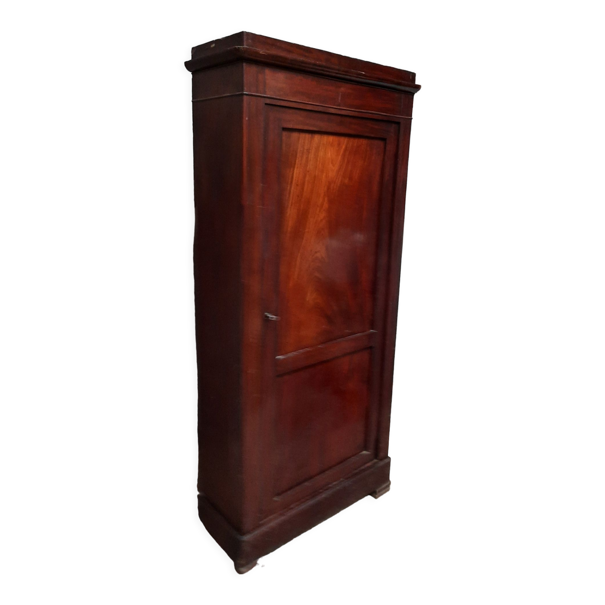 Small mahogany wardrobe