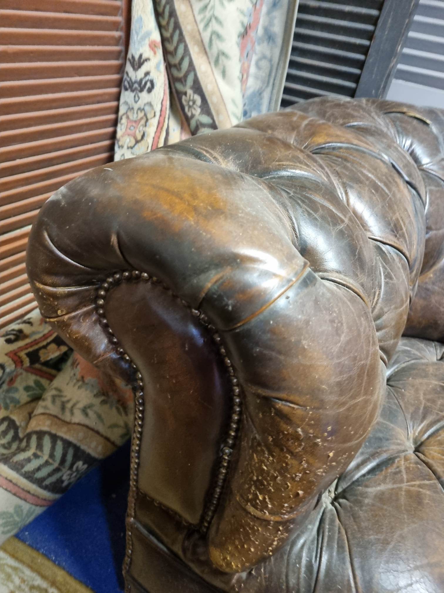 Antique chesterfield sofa