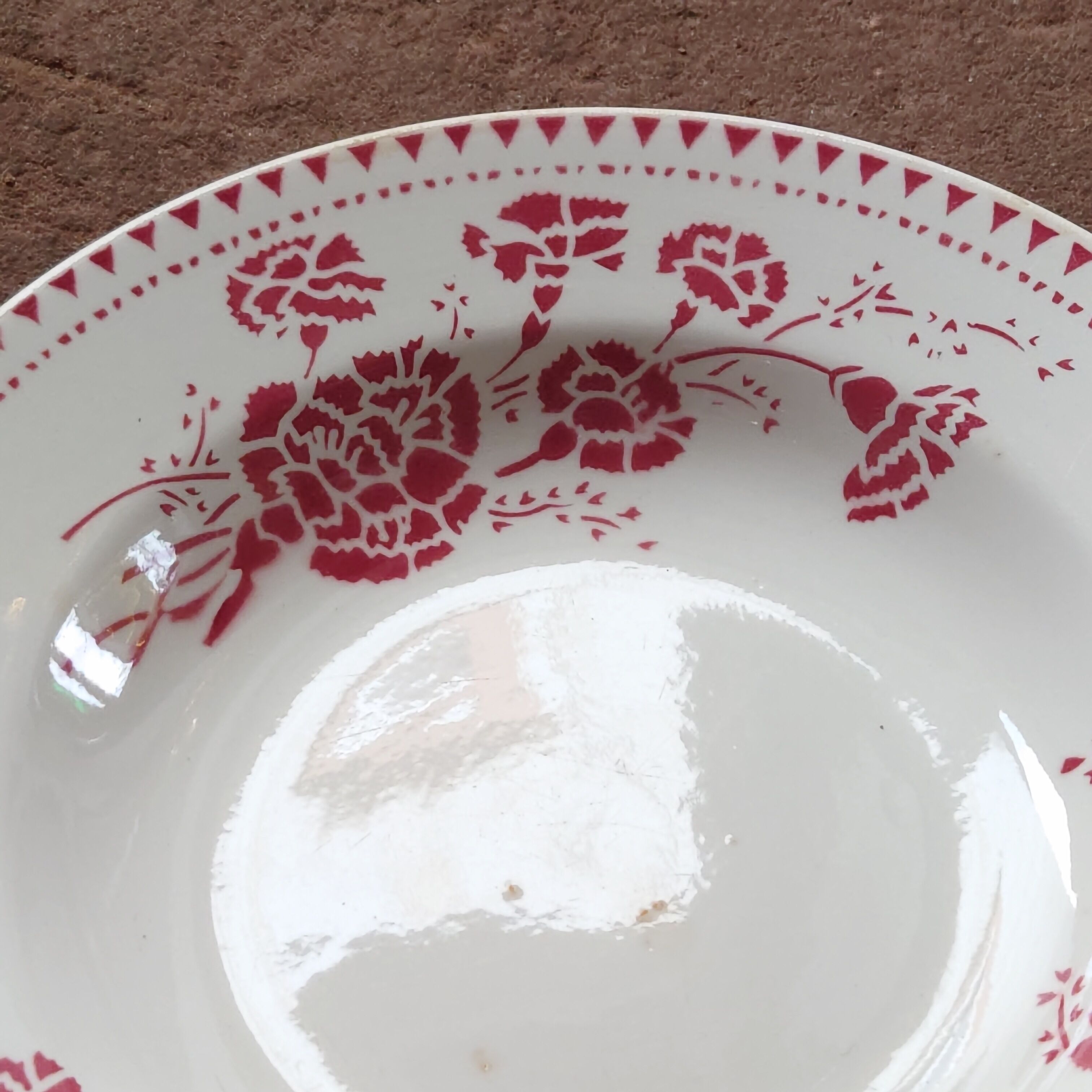 Hollow plates "Elise" Sarreguemines and Digoin