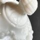 Vintage opaline glass candy dish