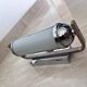 Pair of chrome Bauhaus / functionalist wall lamps with adjustable shades - 1930s