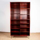 Large Danish high bookshelf in rosewood by Erik Brouer 1960.