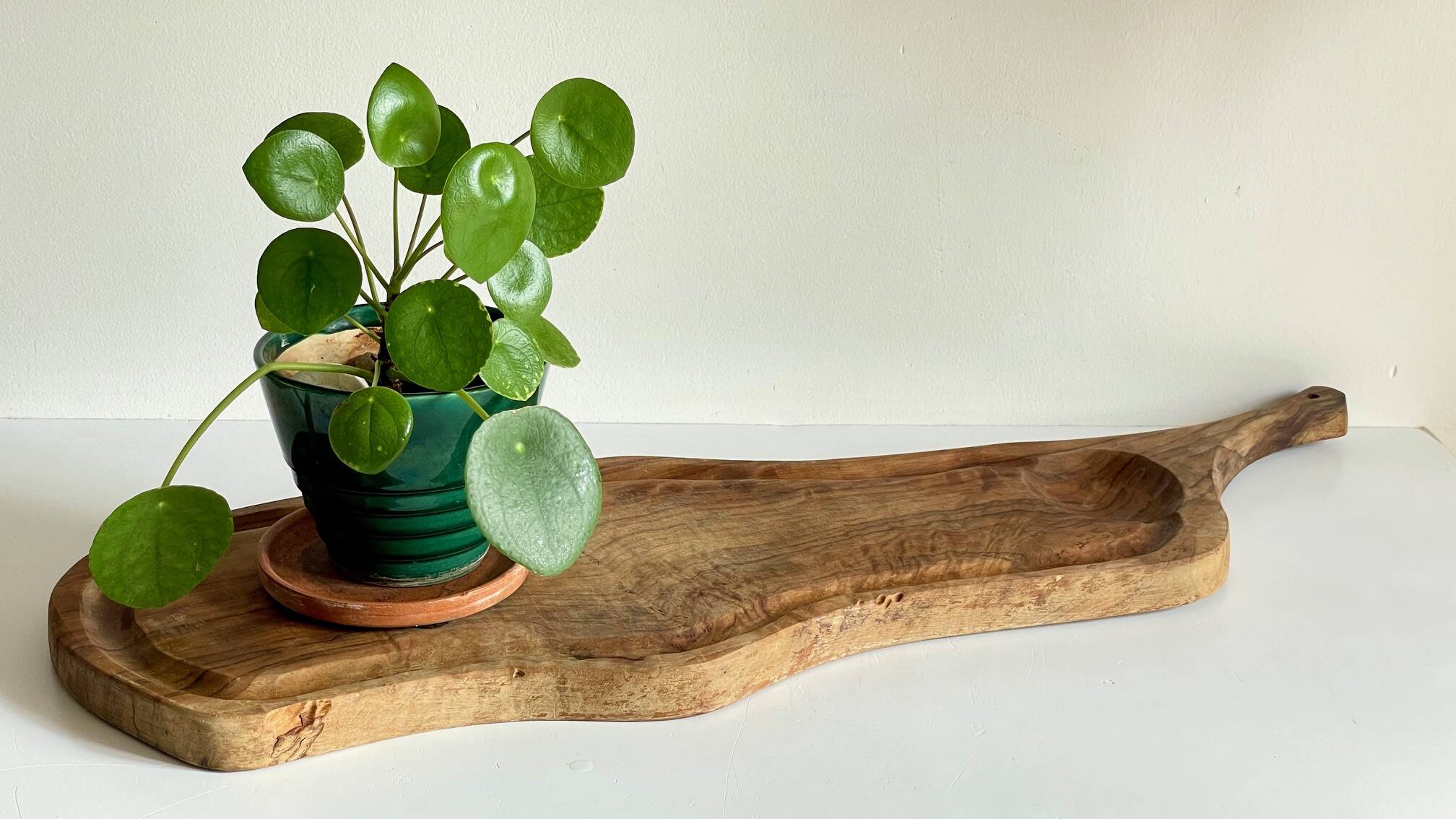 XL Vintage Olive Wood Cutting Board