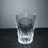 Baccarat spear cut crystal water glass tumbler