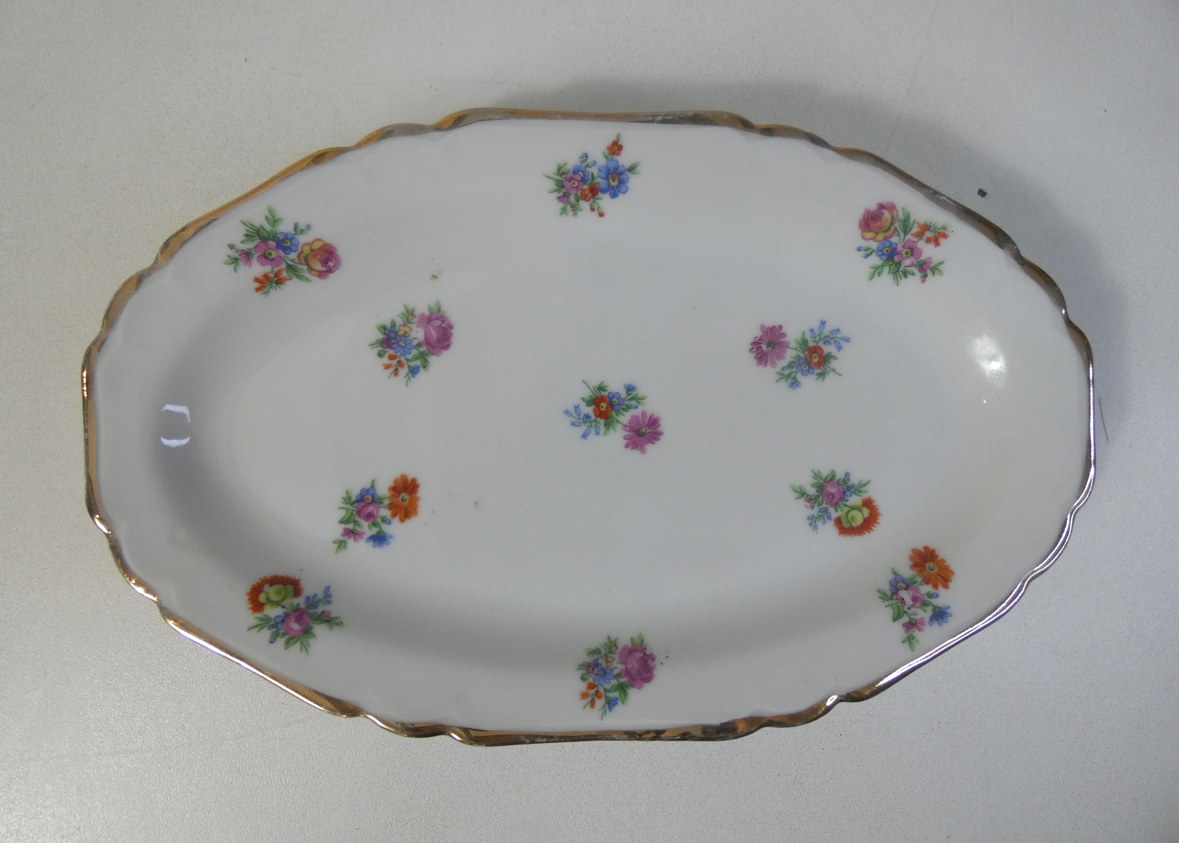 2 Limoges porcelain raviers