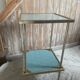 Golden Art Deco side table