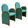 Rare Pair of Gufram Auditorium Armchairs, Italy, 1980s