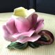 Ceramic flower candle holder