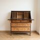 Asian secretary desk carved from solid wood