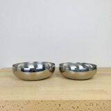 2 AMC stainless steel salad bowls / fruit bowls