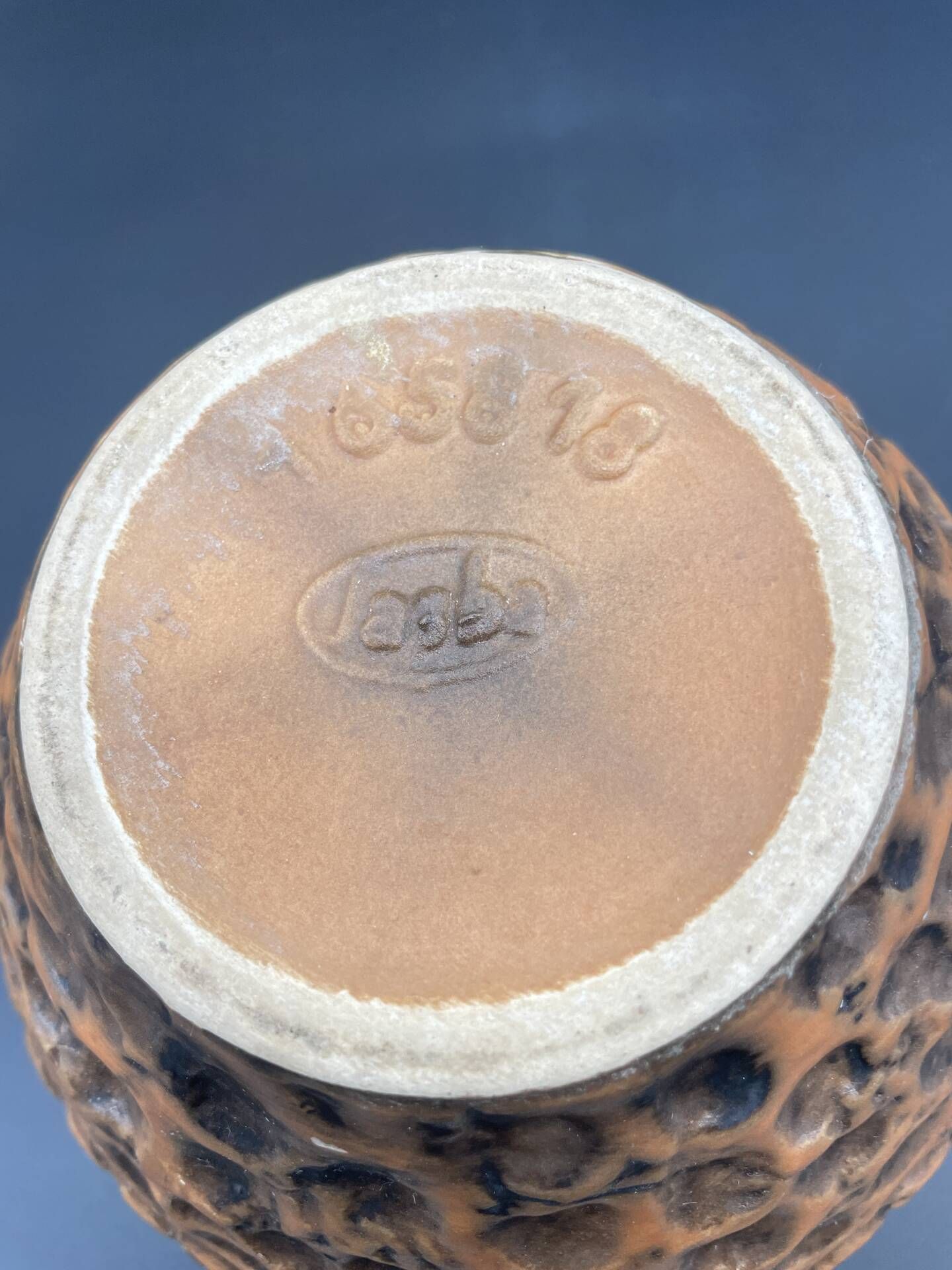 Vintage Jasba ceramic vase with reliefs of fantastic animals – All