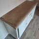 Restored solid wood sideboard
