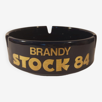 Grand cendrier publicitaire Brandy Stock 84
