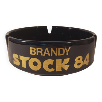 Grand cendrier publicitaire Brandy Stock 84